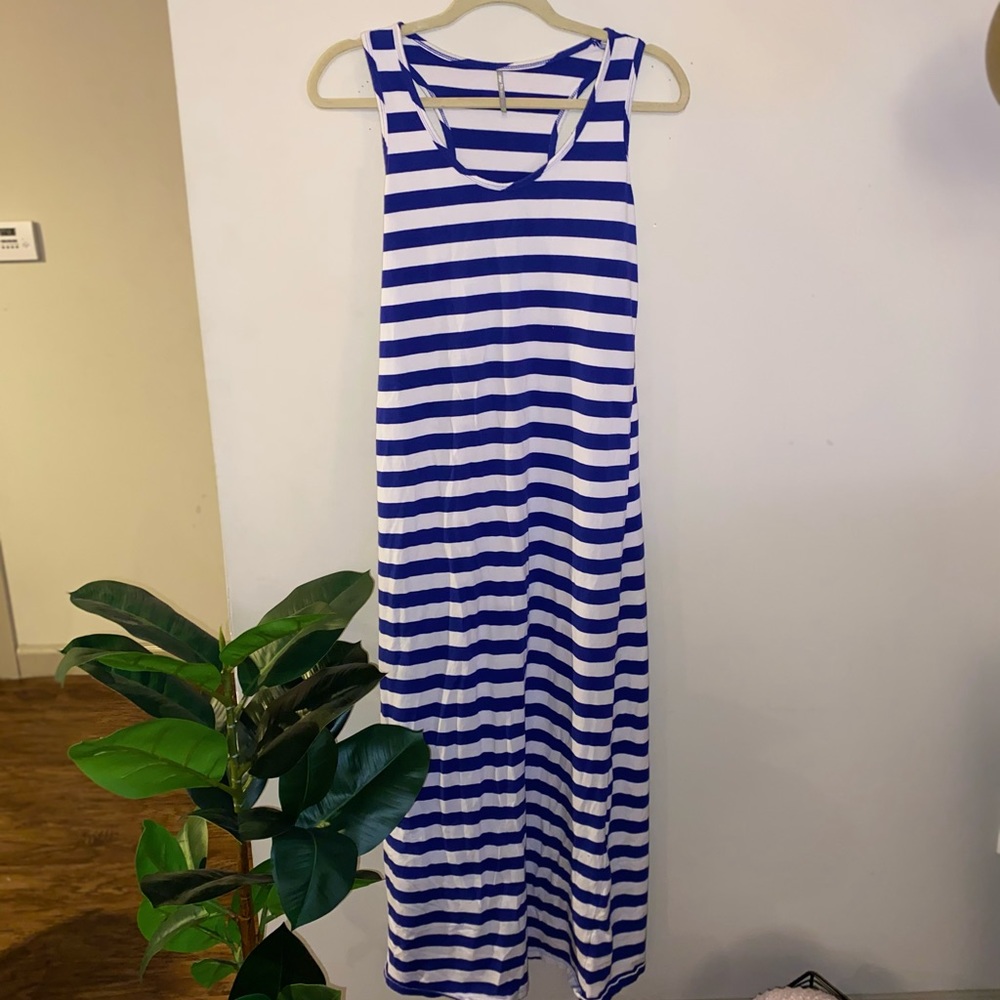Maxi striped dress